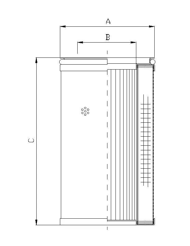 R413G06 hydraulic filter element