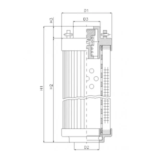RHR110A05V hydraulic filter element