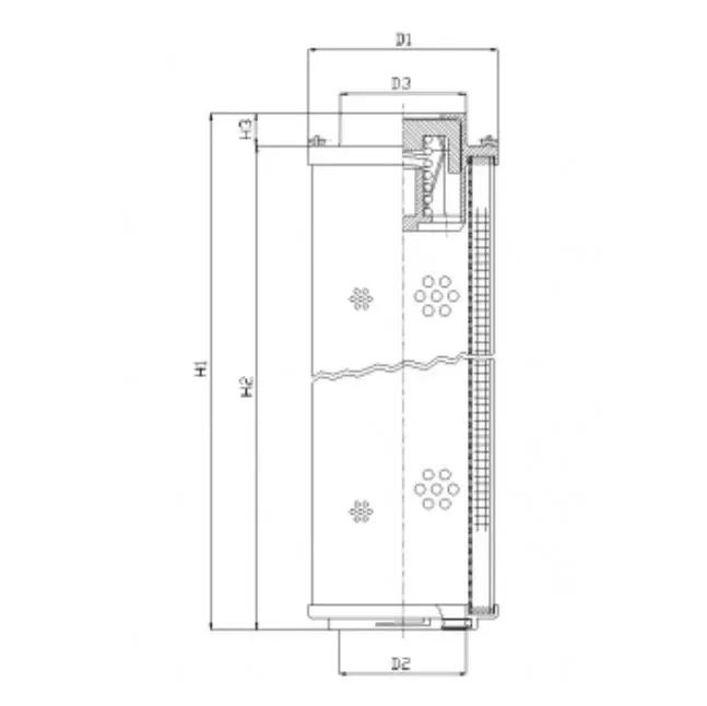 RHR950N10V hydraulic filter element