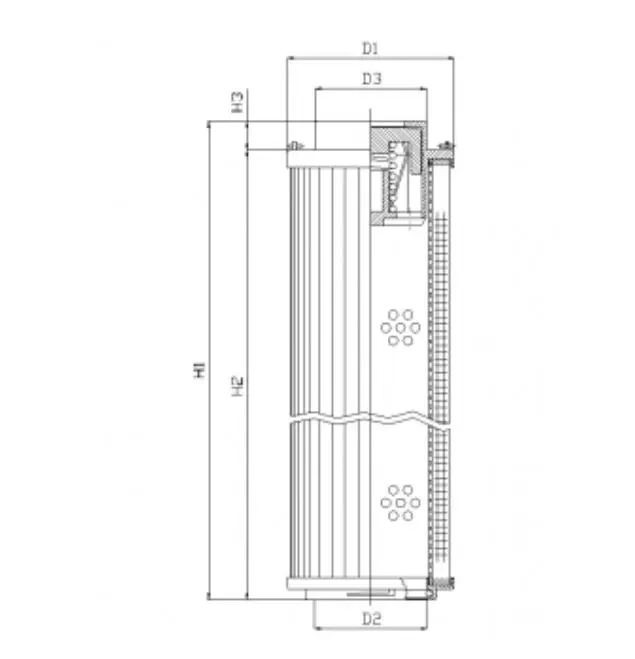 RHR950S25V hydraulic filter element