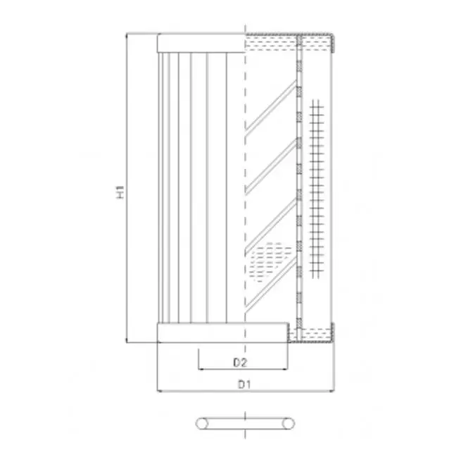 RLR320B130B/5 hydraulic filter element