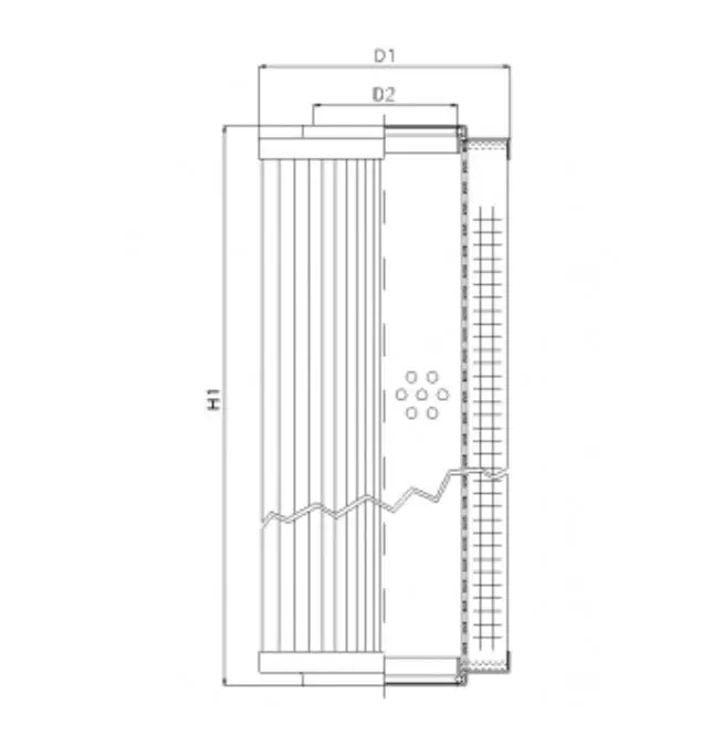 RVR10015E03B hydraulic filter element