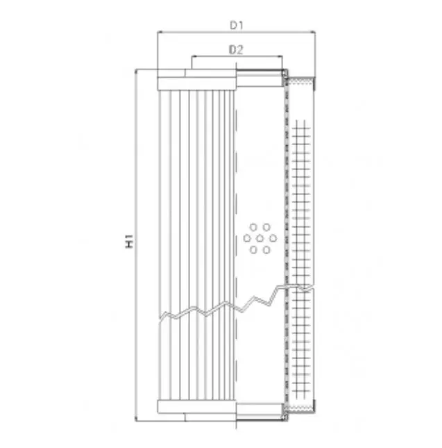 RVR10015K05B hydraulic filter element