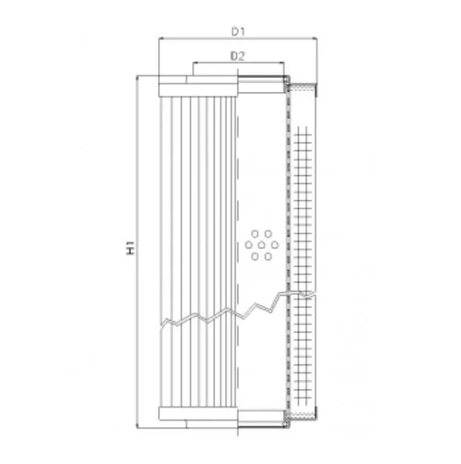 RVR10018B25B hydraulic filter element