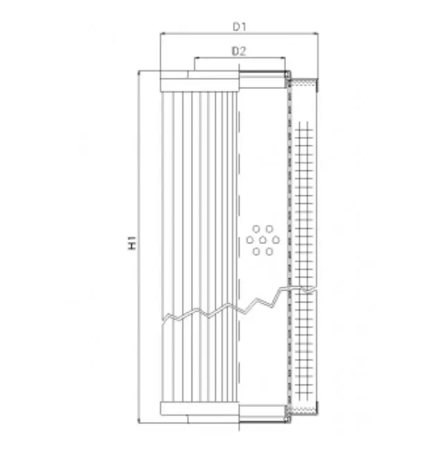 RVR10018B80B hydraulic filter element