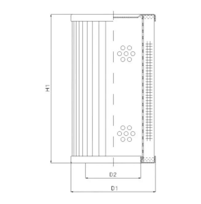 RVR500E10B hydraulic filter element