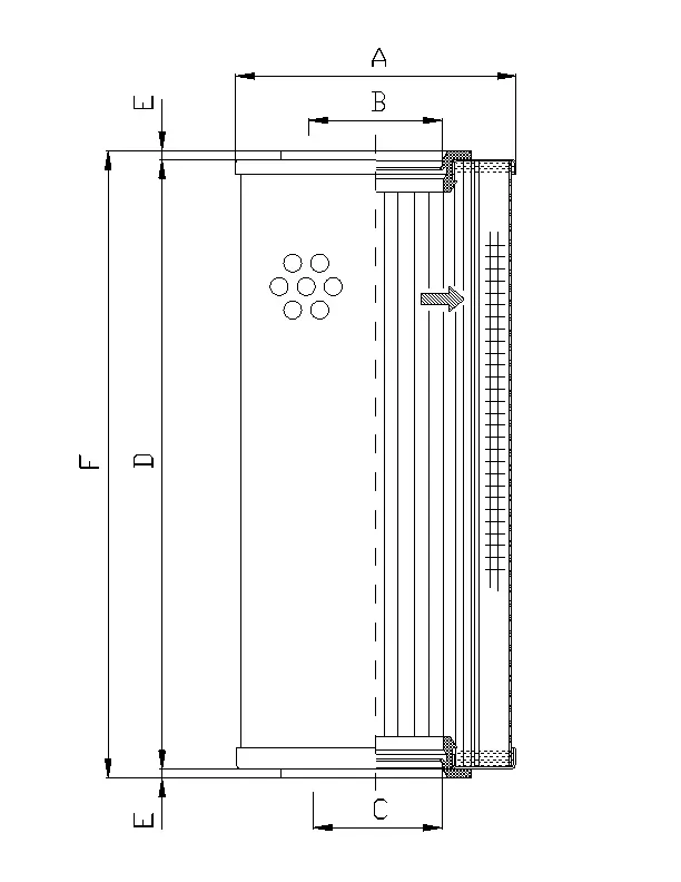 S4110T40 hydraulic filter element