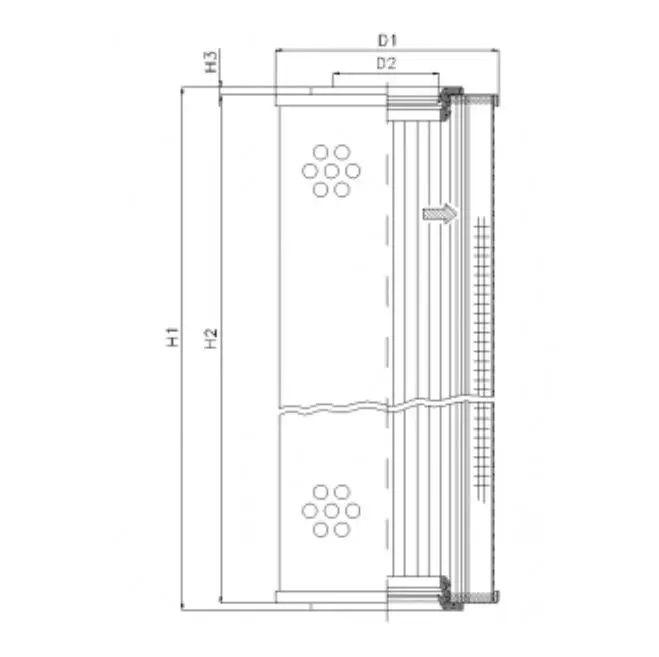 S4111T74V hydraulic filter element