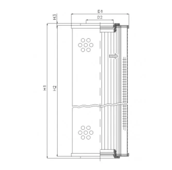 S4111T74 hydraulic filter element