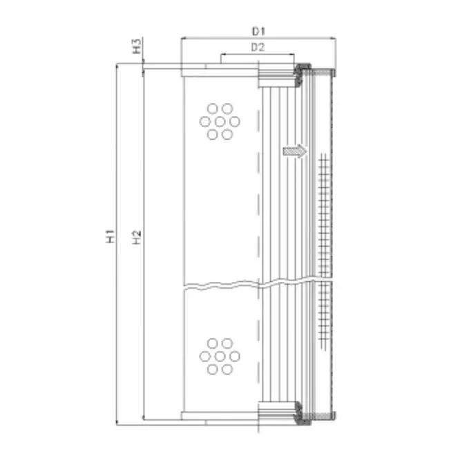 S4111G25 hydraulic filter element