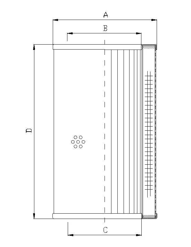 S530C25 hydraulic filter element