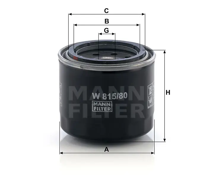 Produktfoto 1 von W 815/80 replaced by W 811/80