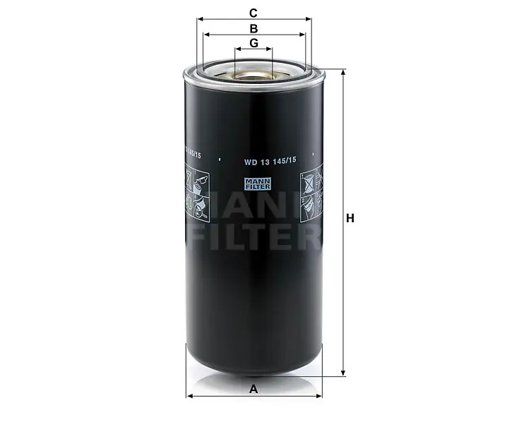 Produktfoto 1 von WD 13 145/15 void without replacement