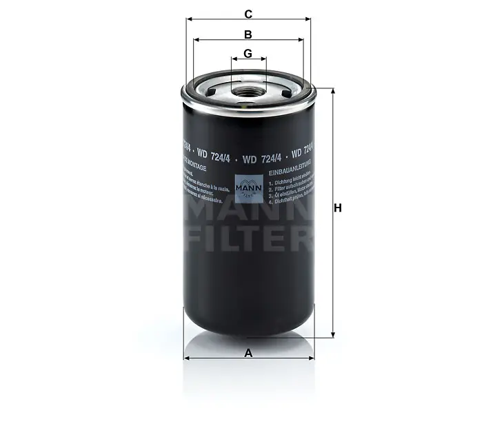 Produktfoto 1 von WD 724/4 replaced by SH67290
