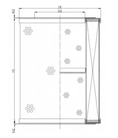 WG1072 hydraulic filter element