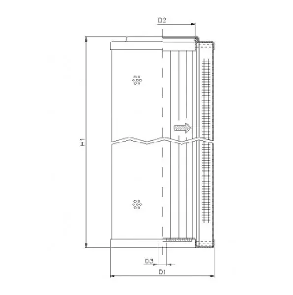 WG210 hydraulic filter element