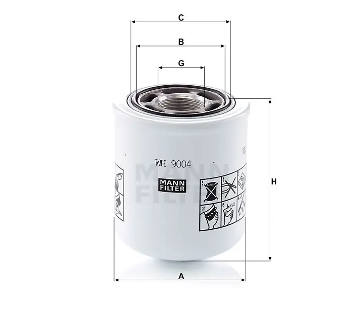 Produktfoto 1 von WH 9004 replaced by P169078