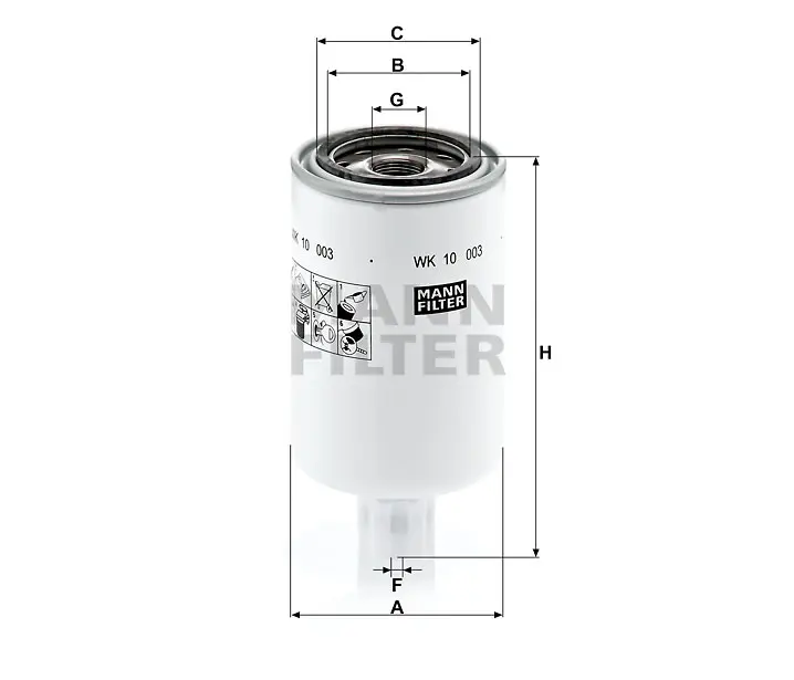 Produktfoto 1 von WK 10 003 replaced by EIT-1372-60325