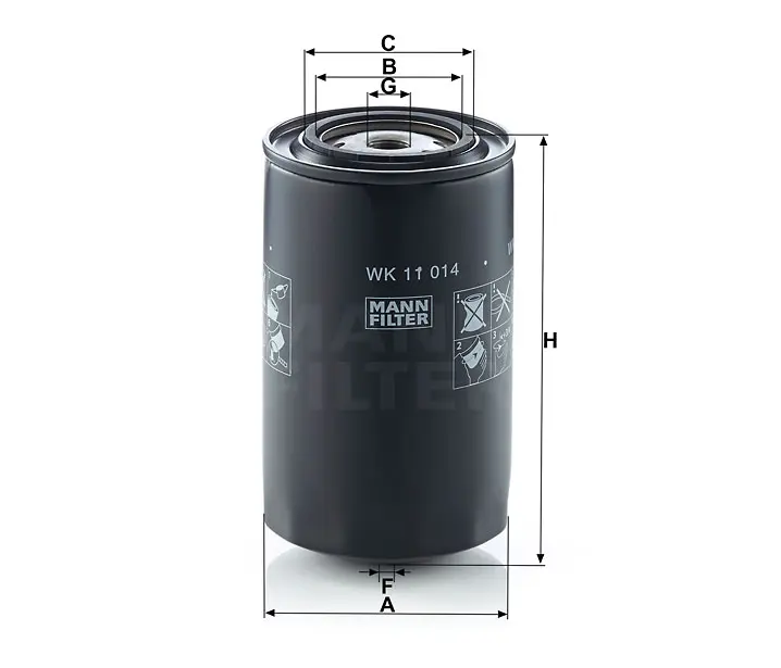 WK 11 014 fuel filter