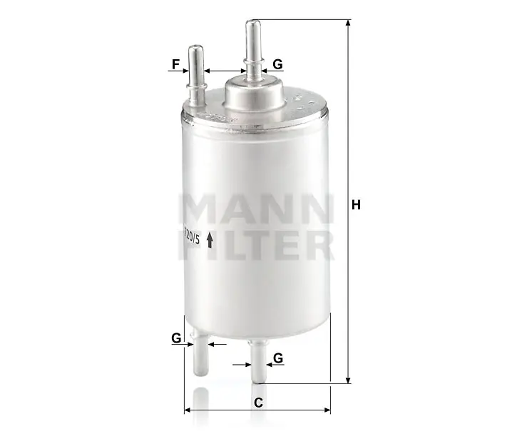 Produktfoto 1 von WK 720/5 replaced by WK 720/6