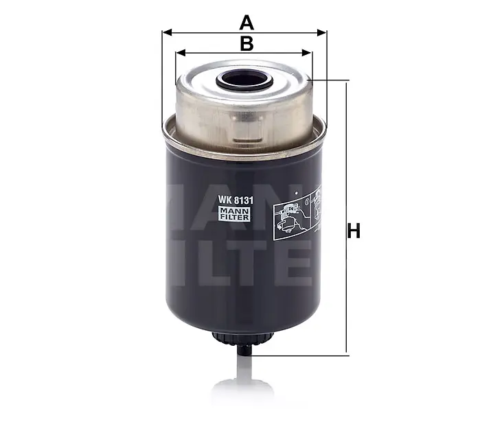 WK 8131 fuel filter