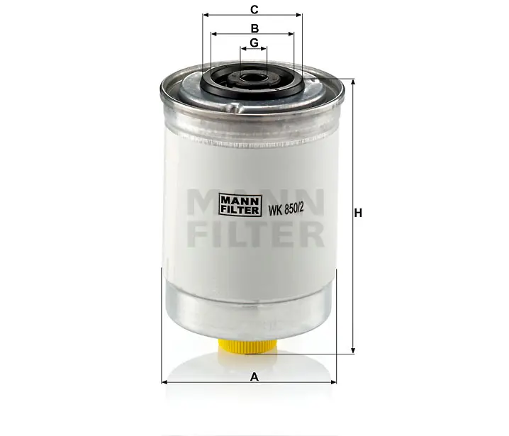 Produktfoto 1 von WK 850/2 replaced by H131WK