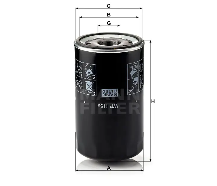 Produktfoto 1 von WP 1152 replaced by WP 1152/1