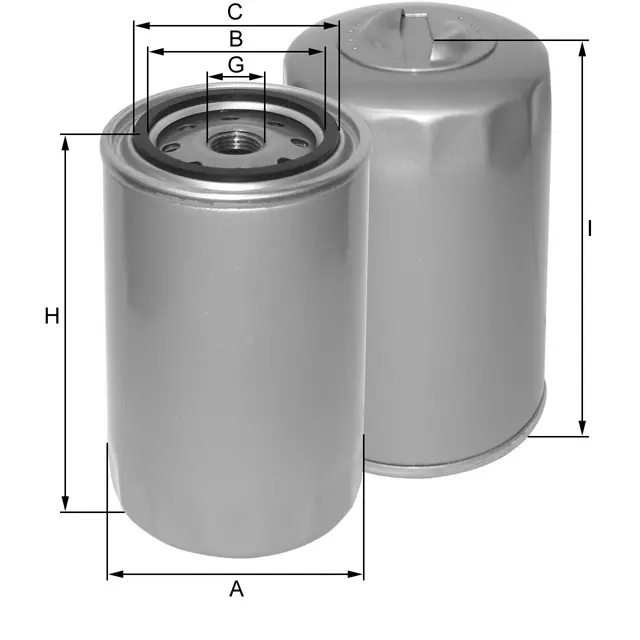 ZP3502B spin-on filter