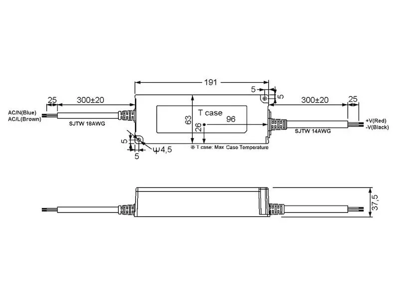 Produktfoto 1 von Mean Well Schaltnetzteil Serie LPV-150 120 W 12 V 10 A geschlossen für LED- und Beleuchtungsanwendungen CV