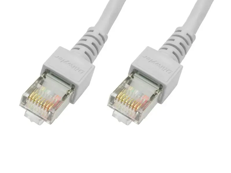Produktfoto 1 von Dätwyler Patchkabel S/UTP Uninet 5502 Cat.5e 15 m 300 MHz PVC grau