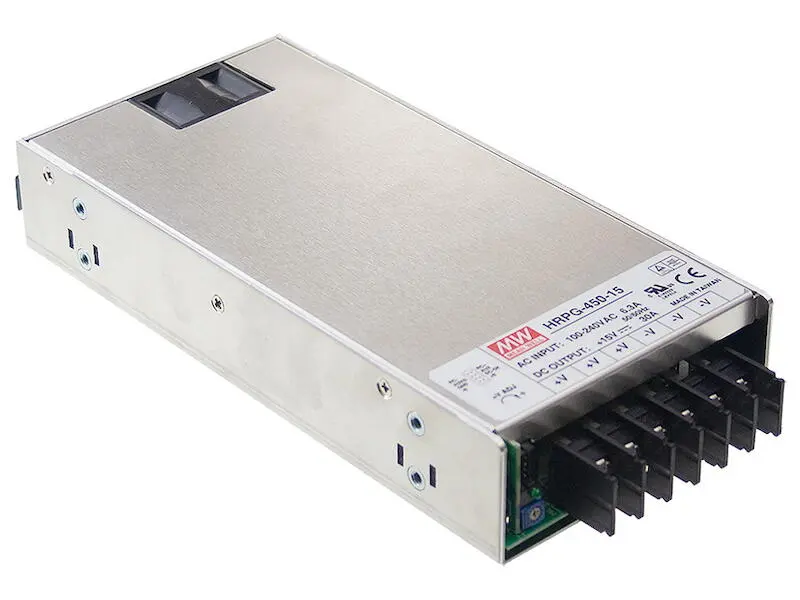 Mean Well Schaltnetzteil Serie HRPG-450 450 W 60 A 7,5 V geschlossen