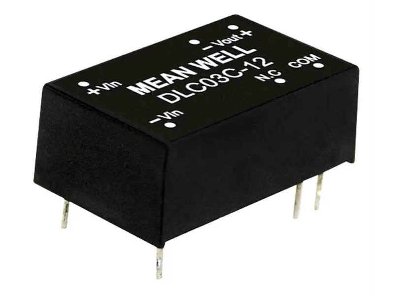 Produktfoto 1 von Mean Well DC/DC Wandler Serie DLC03 DIP16 5 V 300 mA 3 W