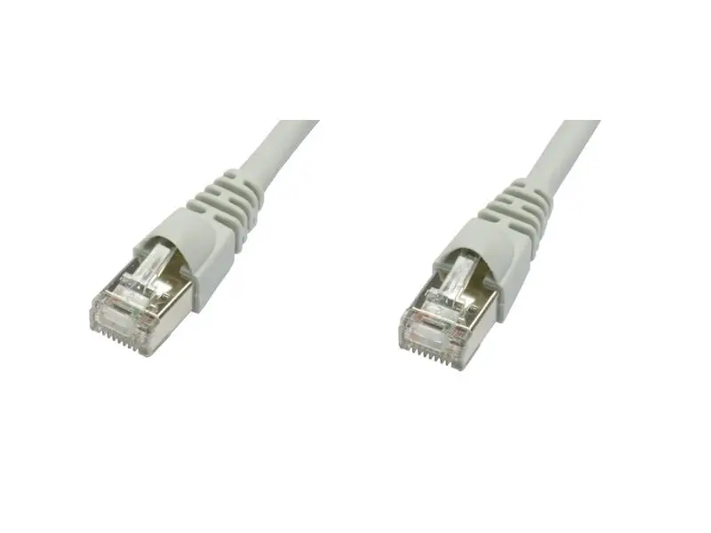 Telegärtner Patchkabel Serie MP8 FS 100 F/UTP Cat.5e 10 m LSZH grau