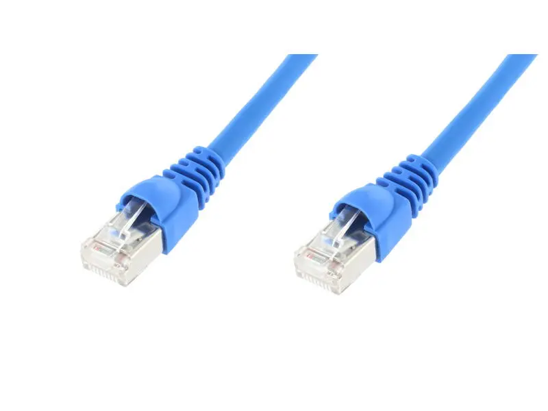 Produktfoto 1 von Telegärtner Patchkabel Serie MP8 FS 100 F/UTP Cat.5e 0,5 m LSZH blau