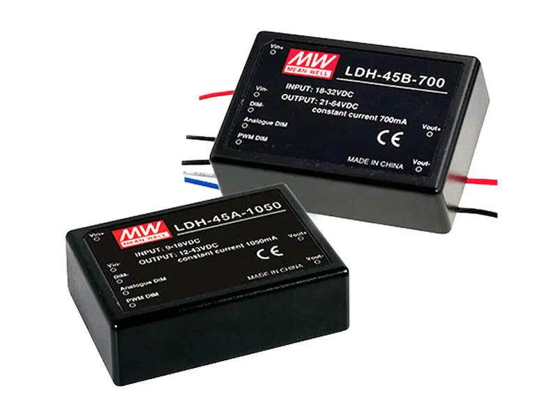 Produktfoto 1 von Mean Well DC/DC LED-Treiber Serie LDH-45 9 - 18 V 1050 mA