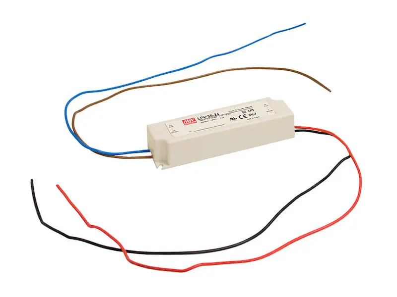 Produktfoto 1 von Mean Well Schaltnetzteil Serie LP V 36 W 12 V 3 A geschlossen für LED- und Beleuchtungsanwendungen
