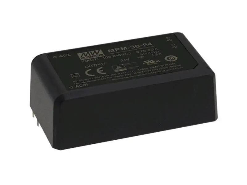 Mean Well Schaltnetzteil Serie MPM-30 medical 19,8 W 3,3 V 6 A Modul, geschlossen