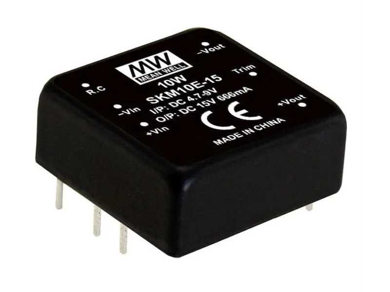 Produktfoto 1 von Mean Well DC/DC Wandler Serie DKM10 DIP1 5 V 1 A 10 W