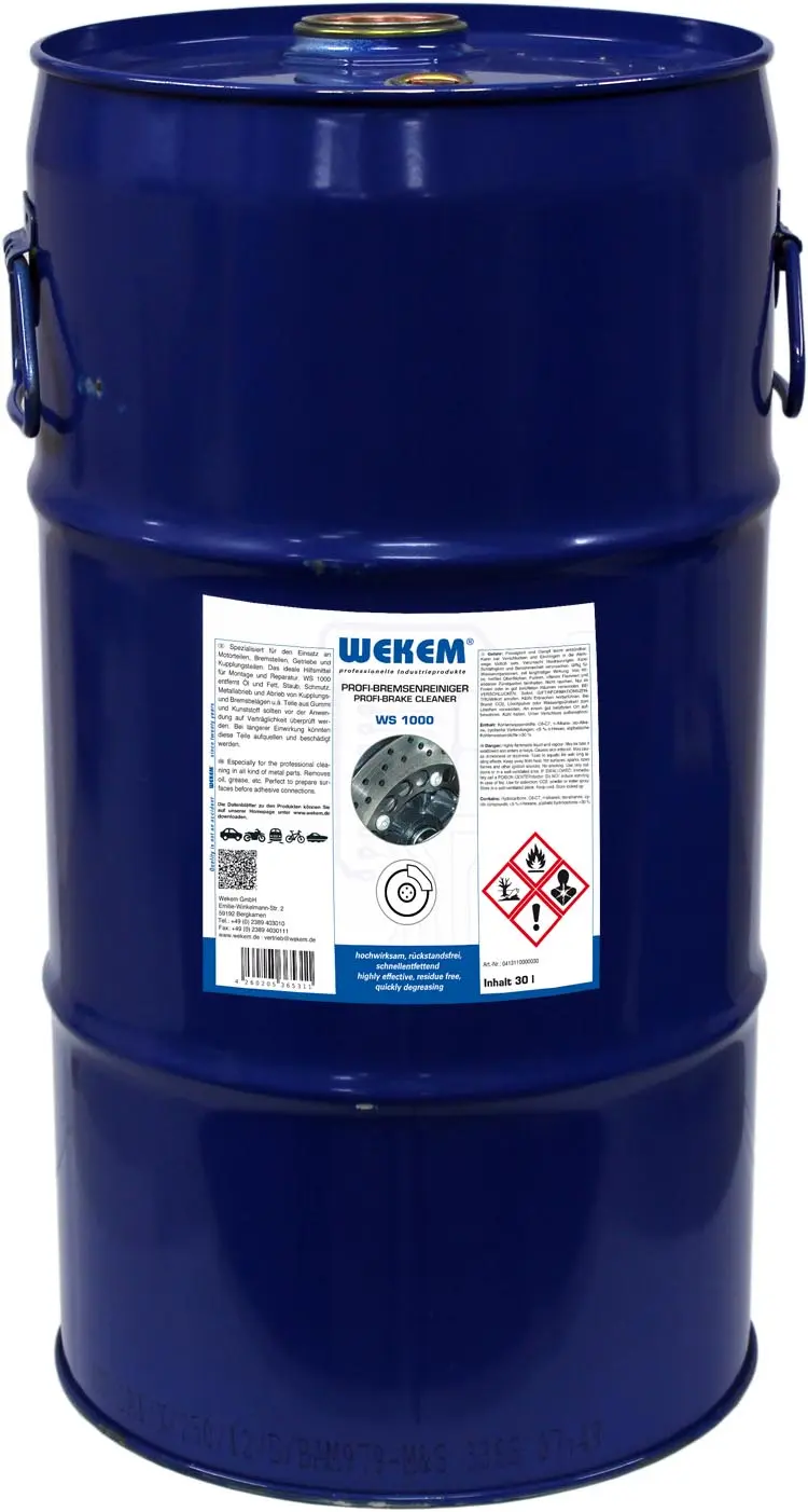 Produktfoto 1 von WS-1000-30 Wekem Bremsenreiniger 30 l