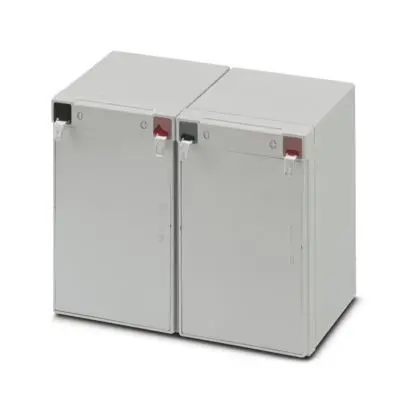 Produktfoto 1 von Ersatzbatterie, VRLA-AGM, 2x12 V&nbsp,DC, 12 Ah