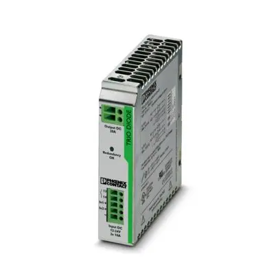 Produktfoto 1 von Redundanzmodul mit Funktionsüberwachung, 12 ... 24 V DC, 2 x 10 A, 1 x 20 A