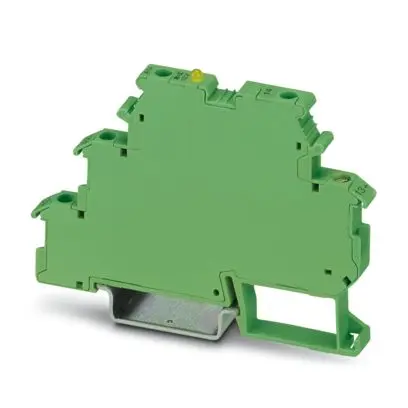 Produktfoto 1 von Leistungs-Solid-State-Relaisklemme, Eingang: 12 V DC, Ausgang: 3-30 V DC/3 A, Klemmenbreite 6,2 mm