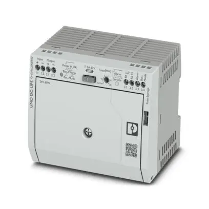 Produktfoto 1 von Unterbrechungsfreie Stromversorgung mit integriertem Energiespeicher, Blei-AGM, VRLA-Technologie, 24 V DC, 0,8 Ah.