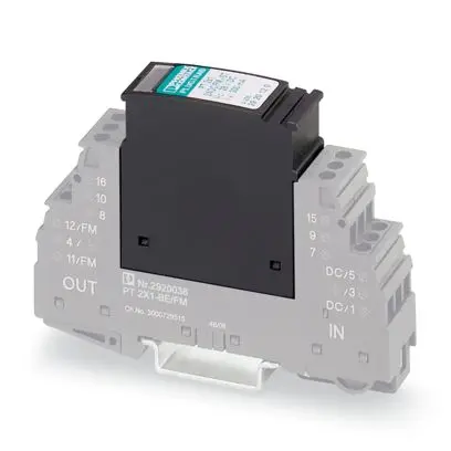 Produktfoto 1 von Überspannungsschutzstecker - PT 2X1-24DC/FM-ST