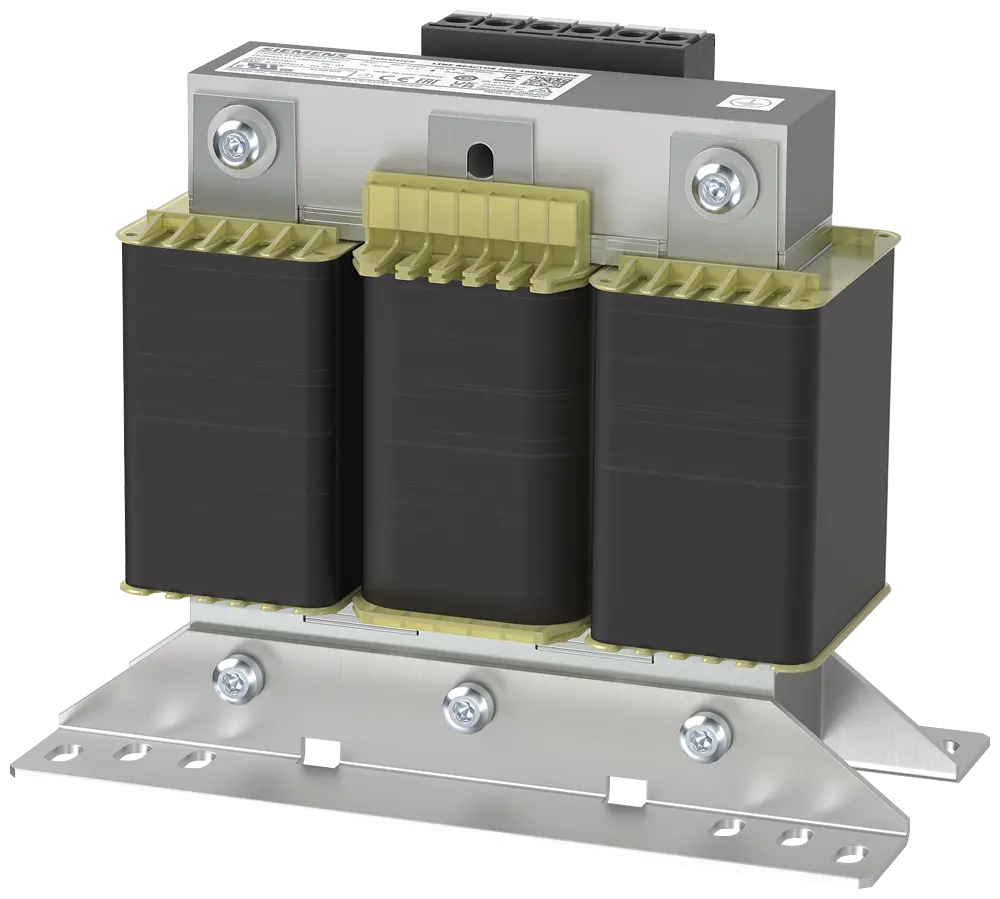 Produktfoto 1 von Siemens 6SL3100-0EE21-6AA0 - SINAMICS Netzdrossel für 16kW Combi line Module Ei