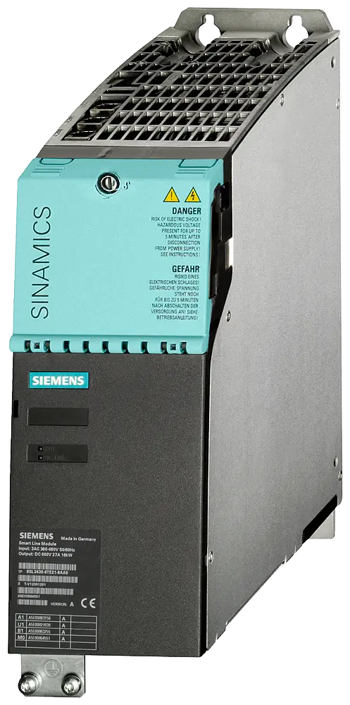 Produktfoto 1 von Siemens 6SL3430-6TE21-6AA1 - SINAMICS S120 Smart Line Module Eingang: 3AC 380-4