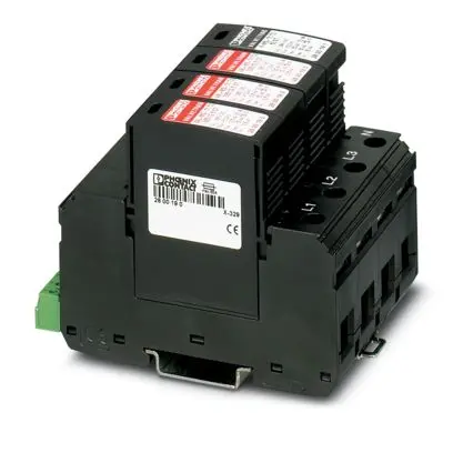 Produktfoto 1 von Blitzstrom- / Überspannungsableiter Typ 1/2