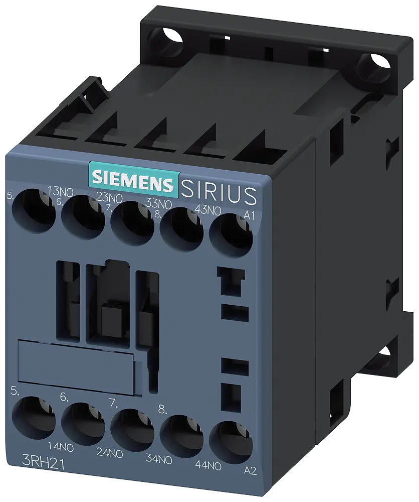 Produktfoto 1 von Siemens 3RH2140-1AF00 - Hilfsschütz, 4 S, AC 110 V, 50 / 60 Hz, Baugröße S