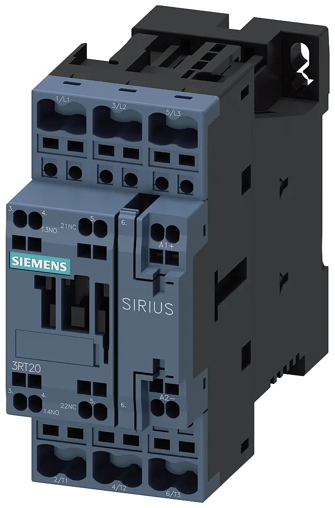 Produktfoto 1 von Siemens 3RT2028-2FB40 - Leistungsschütz, AC-3 38 A, 18,5 kW / 400 V 1 S +