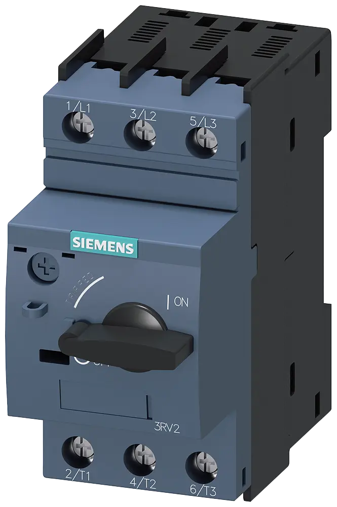 Produktfoto 1 von Siemens 3RV2011-1EA10 - Leistungsschalter Baugröße S00 für den Motorschutz